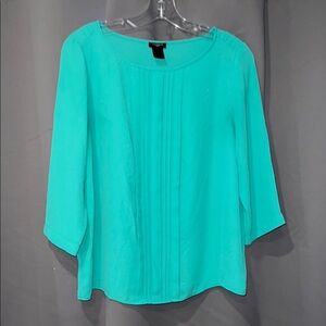 Women's Aqua Blouse
